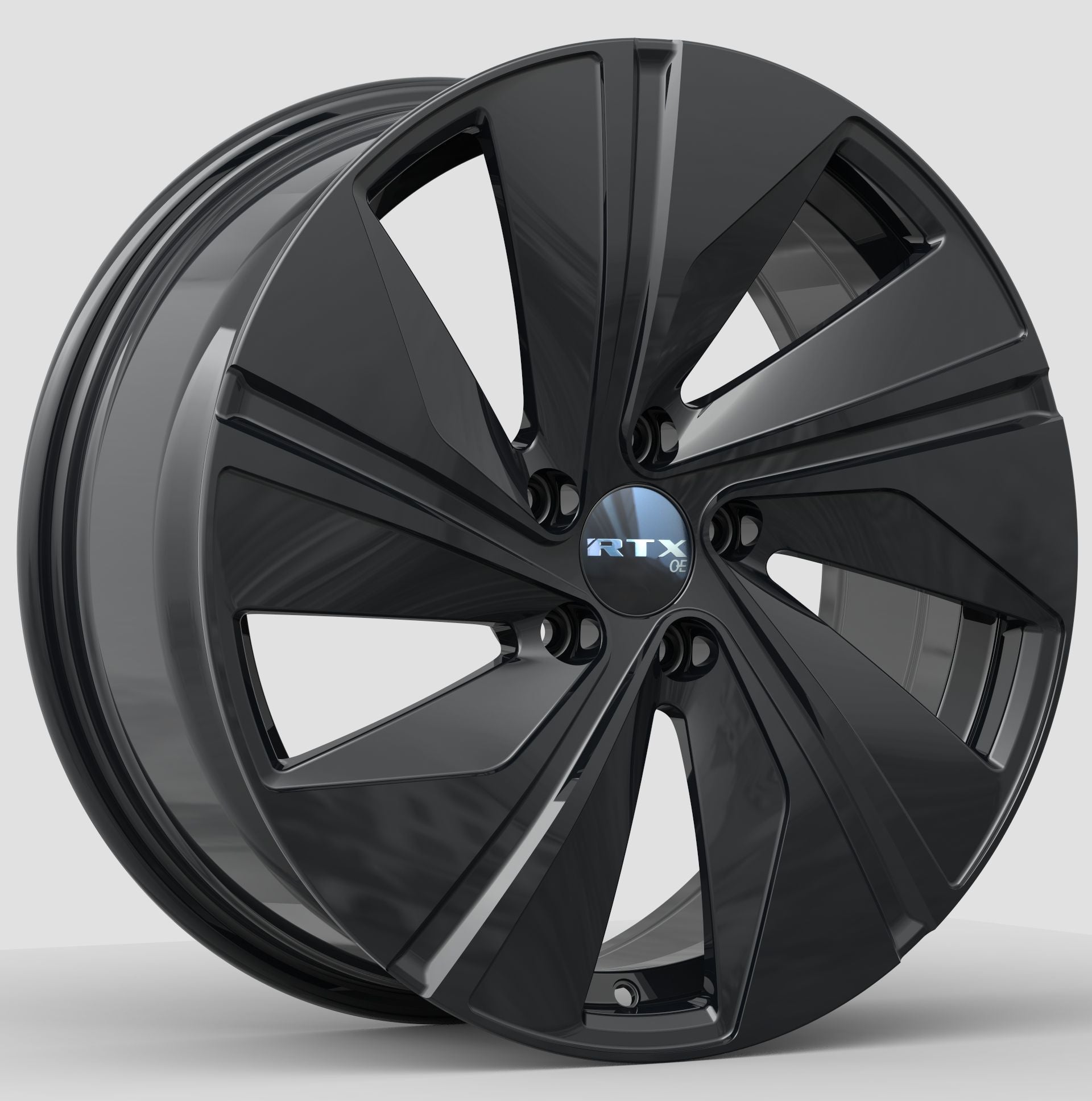 VW03 18x7.5 5x112 ET45 CB57.1 Gloss Black