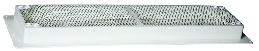 Camco 42161 - Refrigerator Vent Base  - Base Only, White