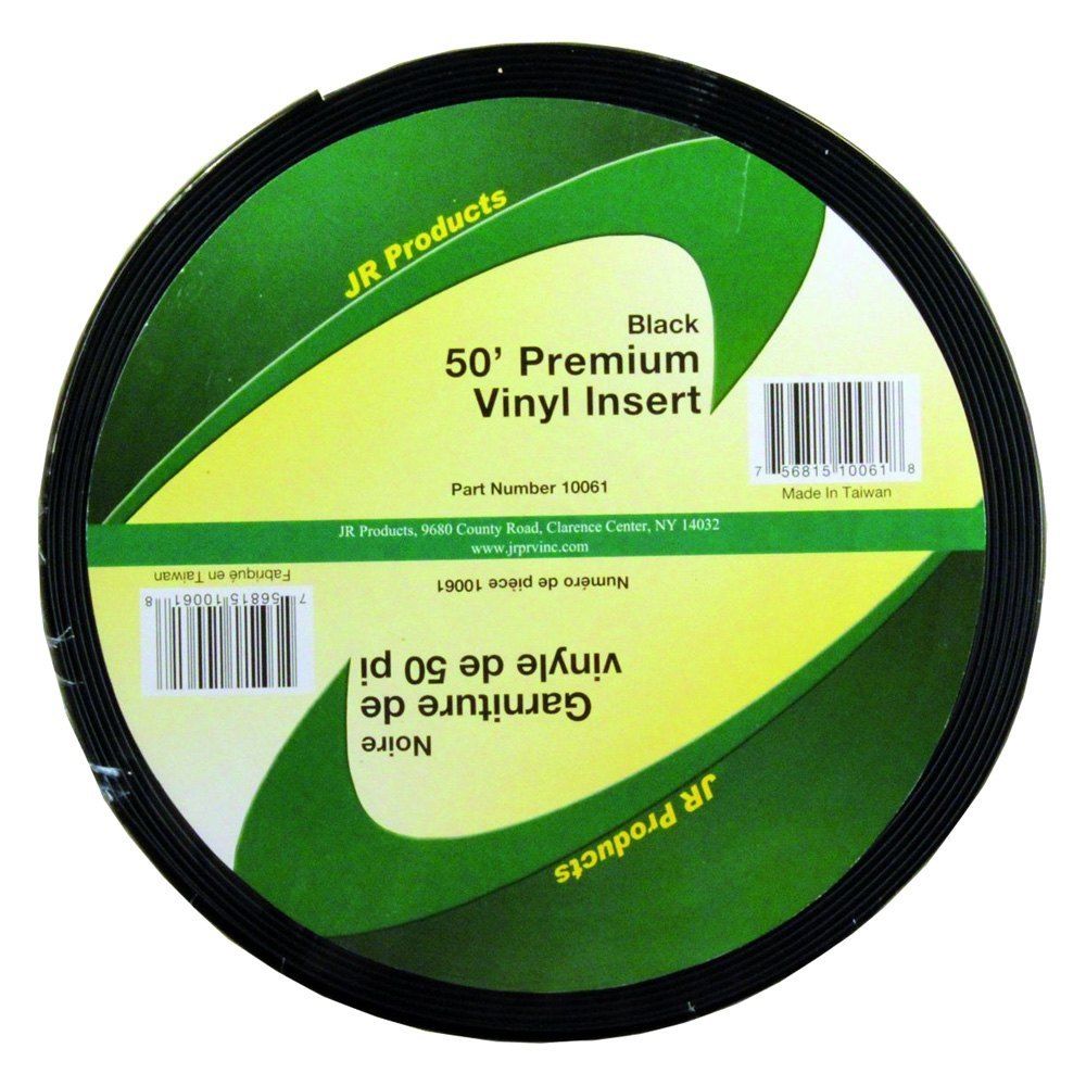 1"x50' PREMIUM VINYL INSERT, BLACK