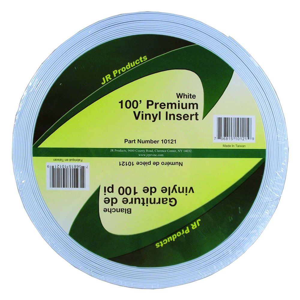 1"x100' PREMIUM VINYL INSERT, WHITE