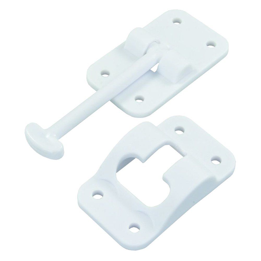 3-1/2" T-STYLE DOOR HOLDER POLAR WHITE