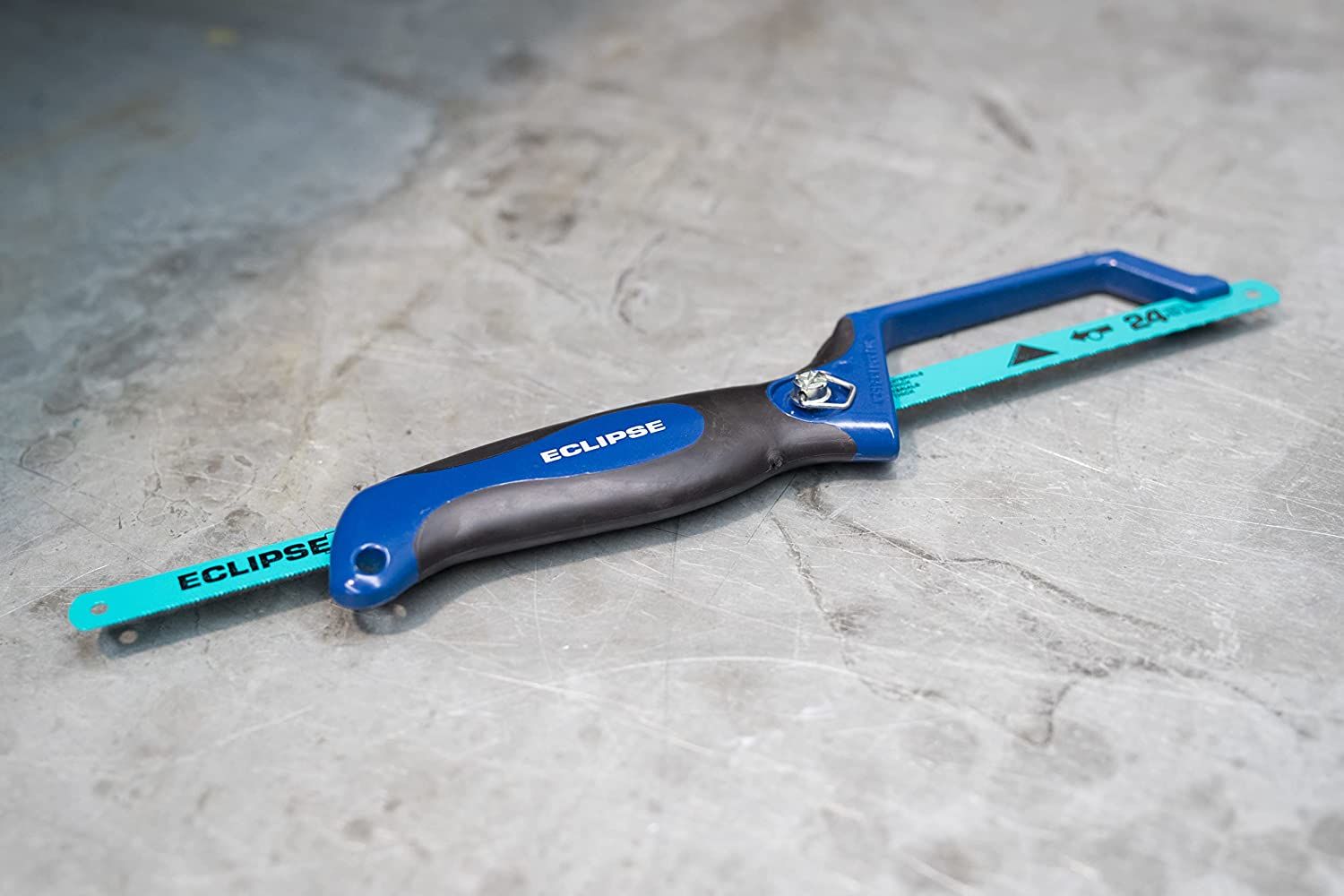 Mini Hacksaw Frame, Black/Blue