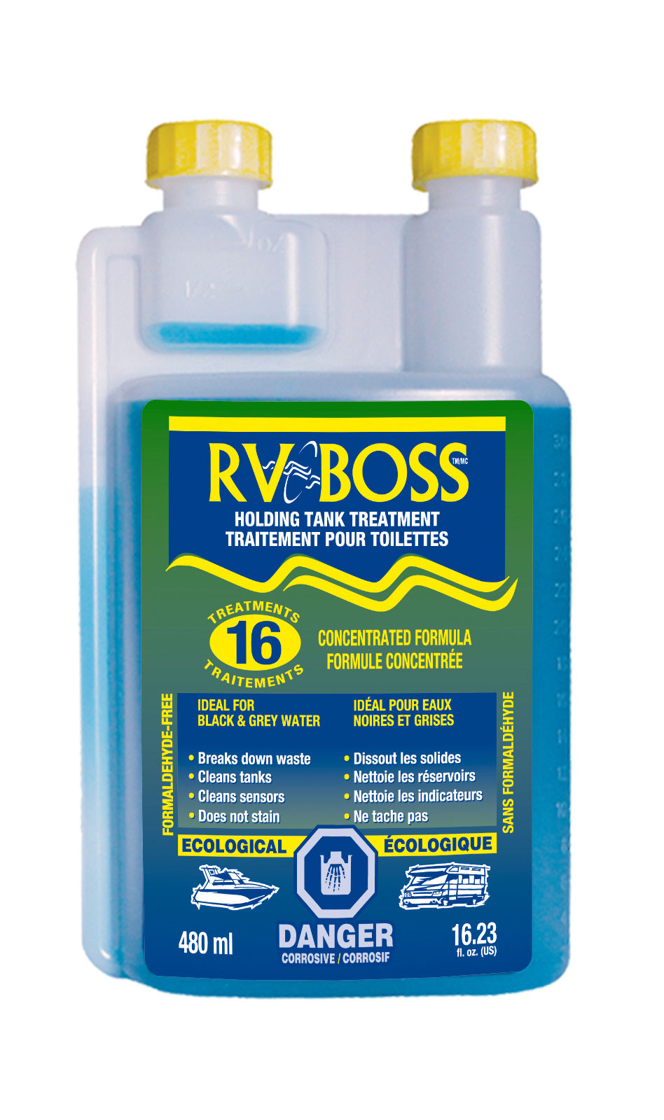 RV Boss 1771 - Box of 12, RV Boss Concentrated Formula (480 ml)