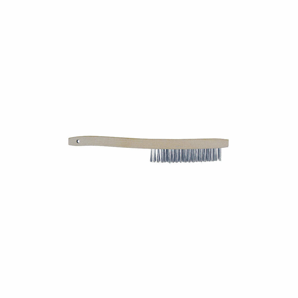 Felton 1777 - Curved Handle 3 Row Scratch Brush .015