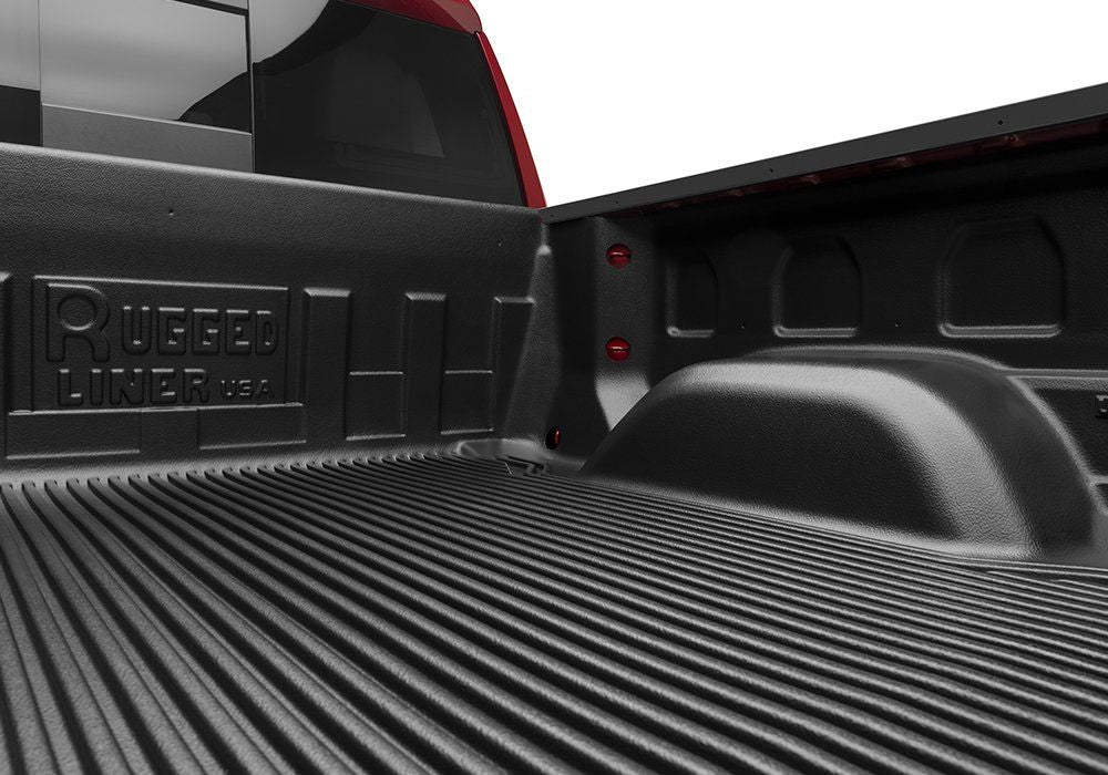 Rugged Liner NFK6U05 - Under Rail Bedliner Nissan Frontier 05-19 (without Utili-Track System) with 6' Bed