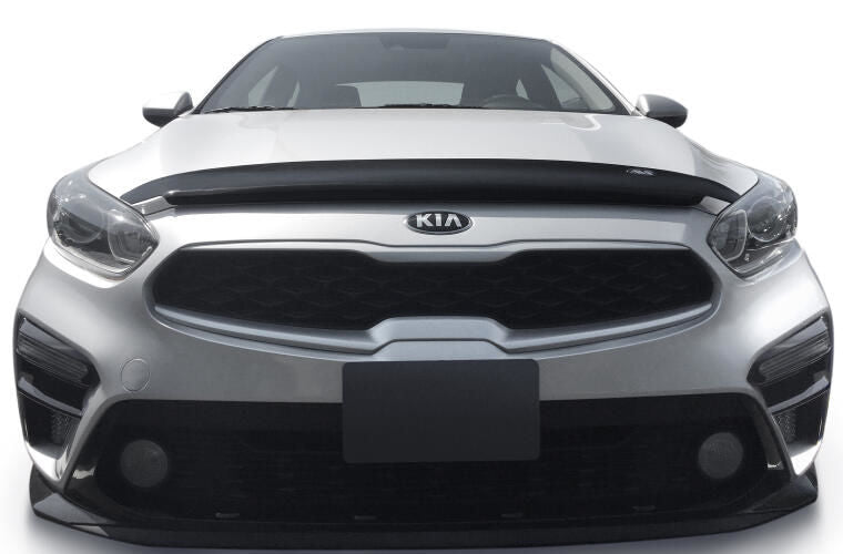 AVS® • 20225 • Carflector • Dark Smoke Hood Shield • Kia Forte 19-23