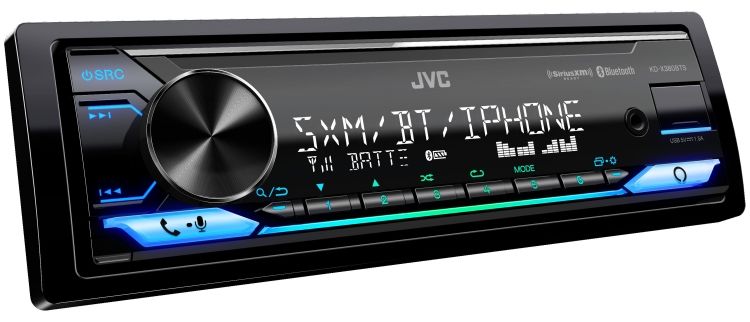 JVC KD-X380BTS - 1-DIN Digital Media Receiver with Bluetooth - 50Wx4