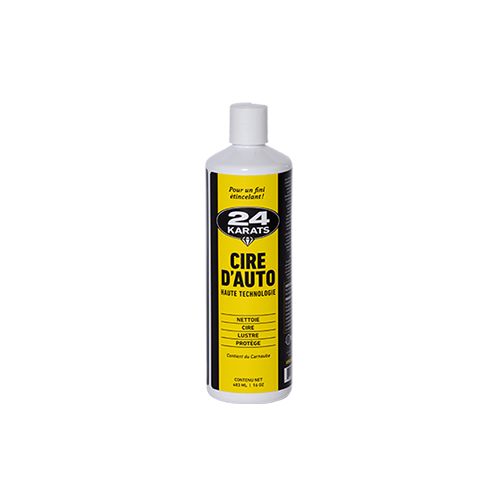 24K 500 - (12) Car Wax 483ml