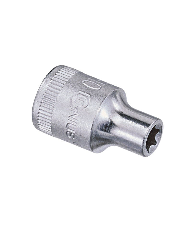 Genius 252505 - E-Star Chrome socket 1/4" drive E-5