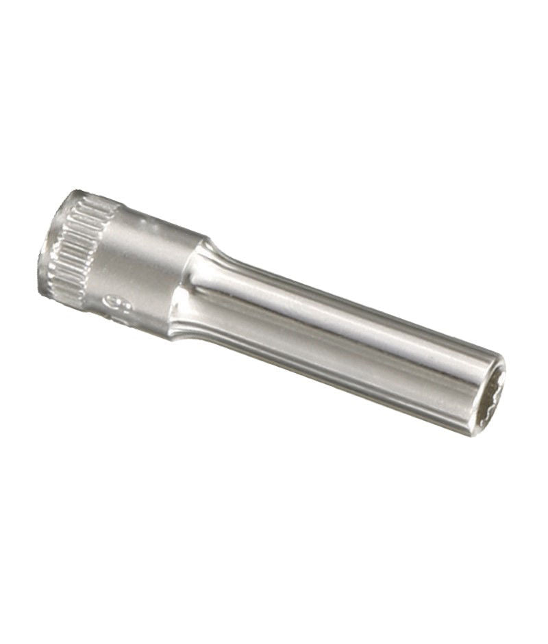 Genius 275208 - Deep Chrome Socket 1/4" SAE 1/4" Drive 12 Pt