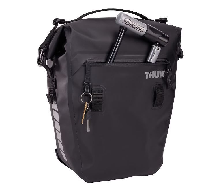 Thule 3204916 - Black 22L Shield Commuter Bike Pannier