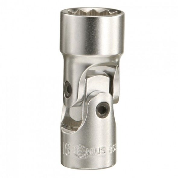 Genius 355612 - 3/8" Dr. 12mm Universal Hand Socket (12-Point)