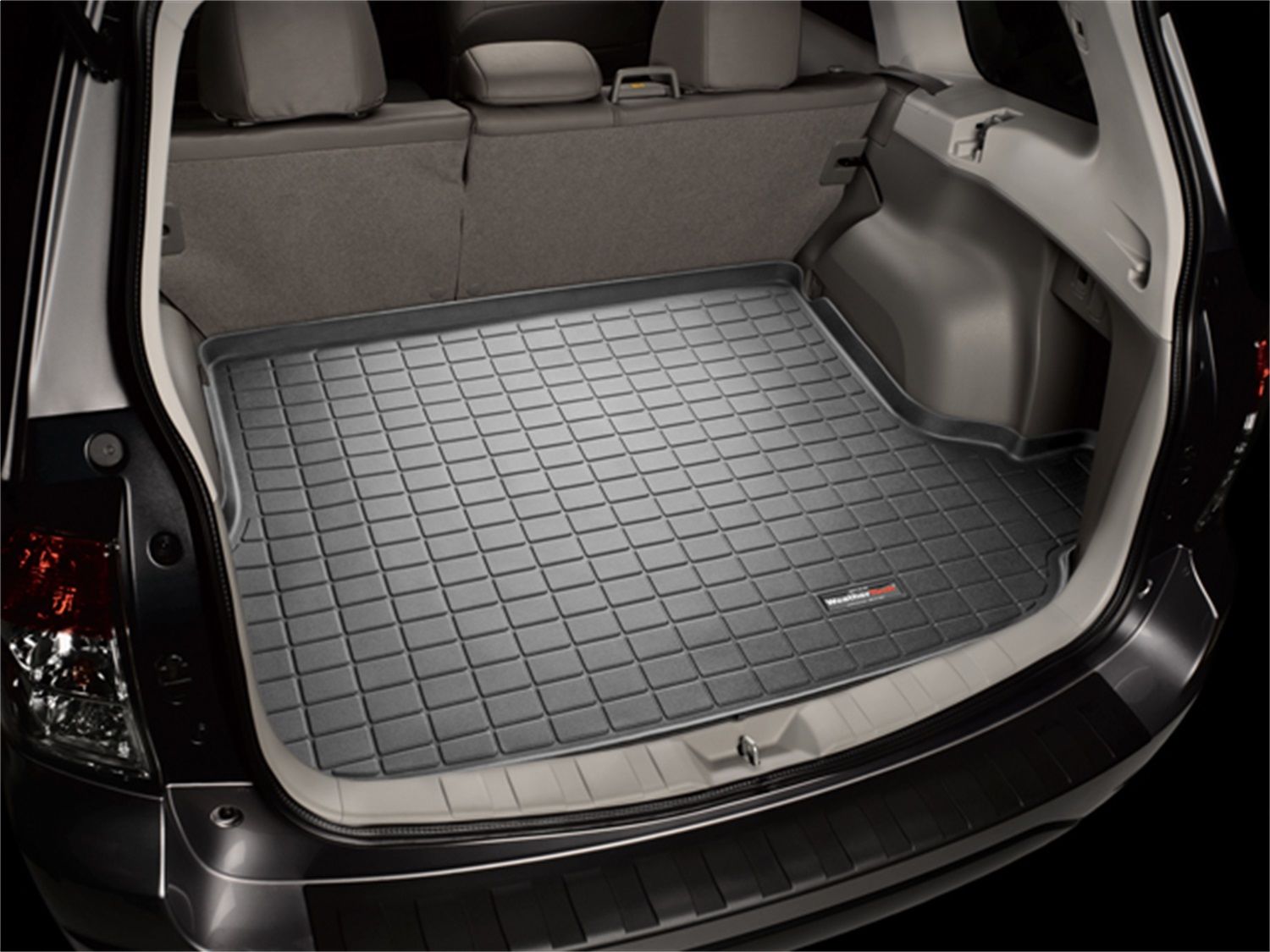 Weathertech® • 40526 • Cargo/Trunk Liner • Cargo/Trunk Liner • Black • Trunk