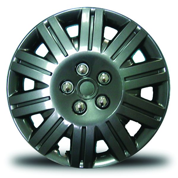 RTX 41915GM - (4) ABS Wheel Covers - Gunmetal 15"