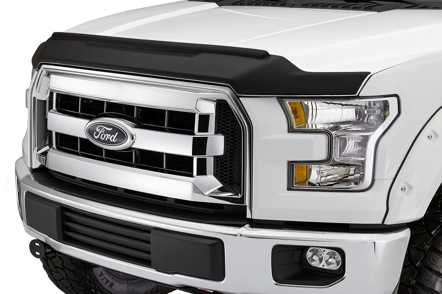 AVS® • 436168 • Aeroskin II • Textured Black Hood Shield • Chevrolet Silverado 1500 19-23