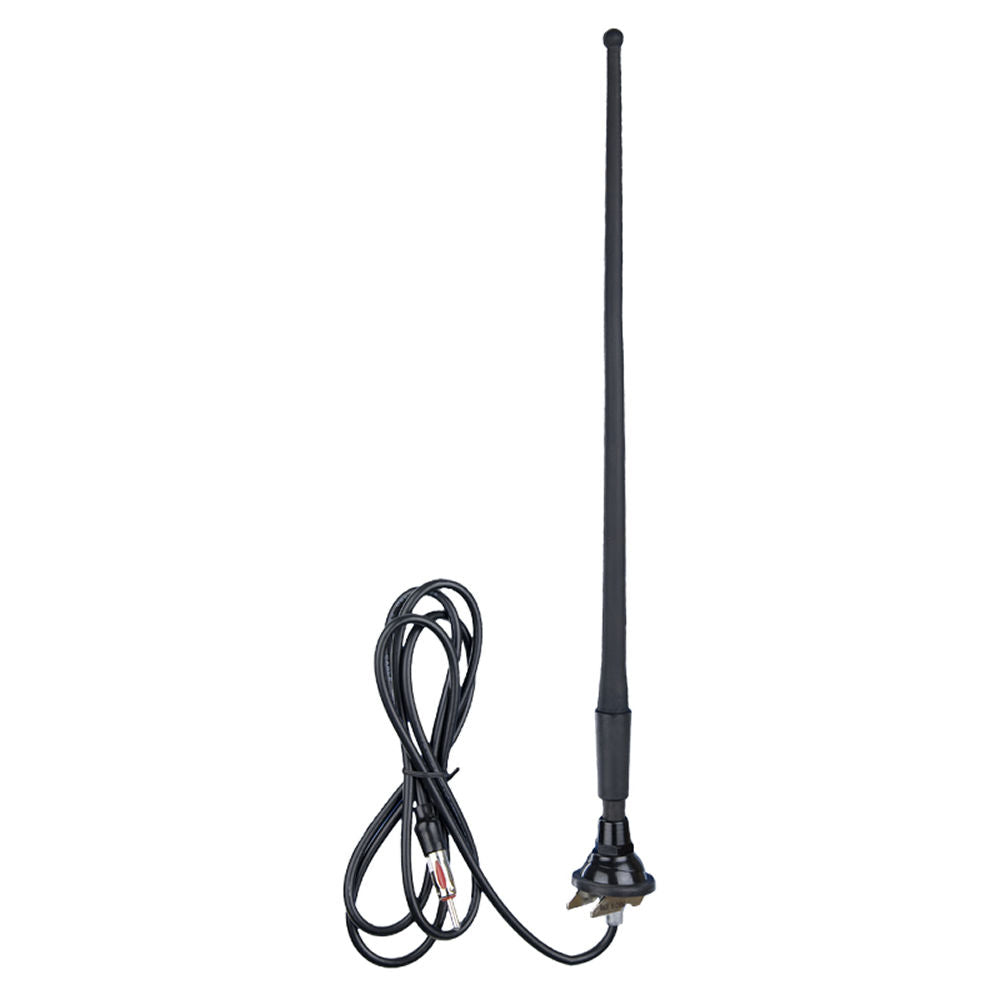 Metra 44-UT03R - Universal Rubber Antenna - 14 Inch Black Top Mount