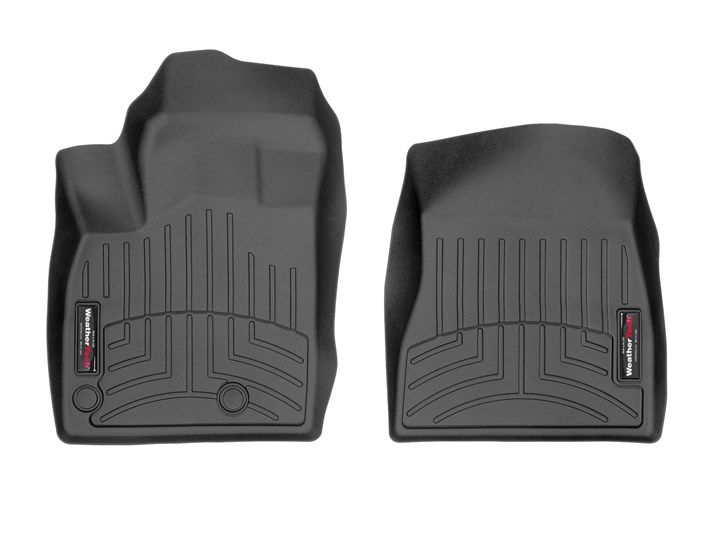 Weathertech® • 4416831 • FloorLiner • Molded Floor Liners • Black • Front • Mitsubishi Outlander (Excl. PHEV) 22-24