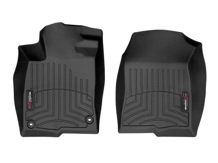 Weathertech® • 4416921 • FloorLiner • Molded Floor Liners • Black • Front • Acura Integra 23-24 / Honda Civic (Excl. Hybdrid) 22-24