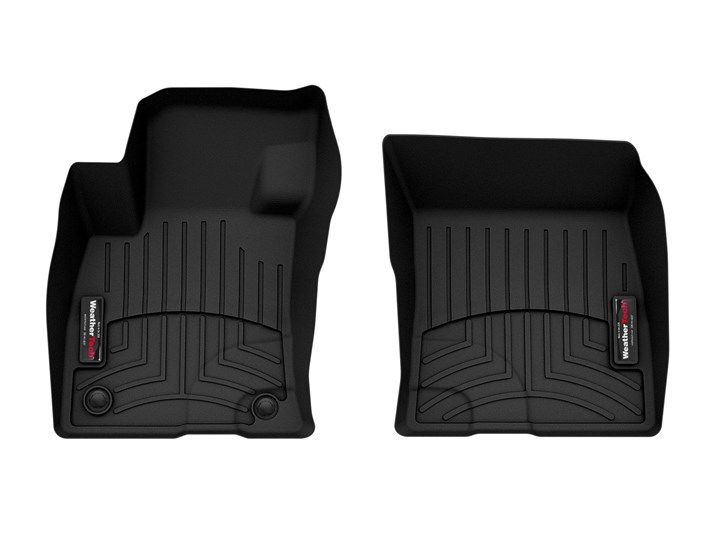 Weathertech® • 4417171 • FloorLiner • Molded Floor Liners • Black • Front • Ford Escape (No Hybrid, No OEM Floor clips) 21-24