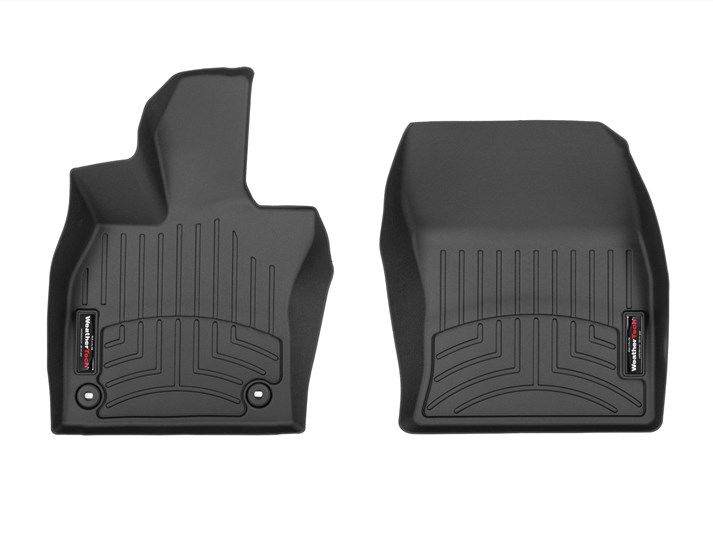 Weathertech® • 4418101 • FloorLiner • Molded Floor Liners • Black • Front • Toyota Prius 23