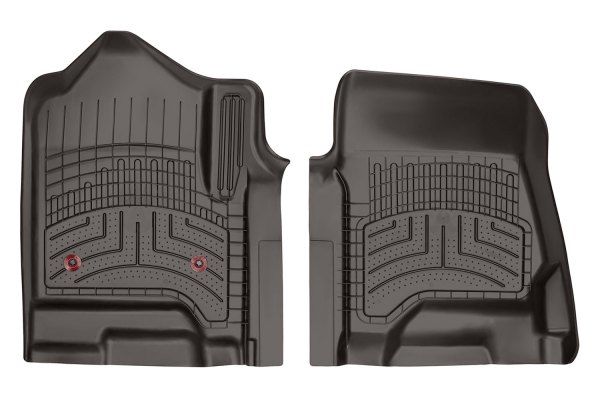 Weathertech® • 4714361 • FloorLiner • Molded Floor Liners • Cocoa • Front • Chevrolet Silverado 1500 LTD 2022