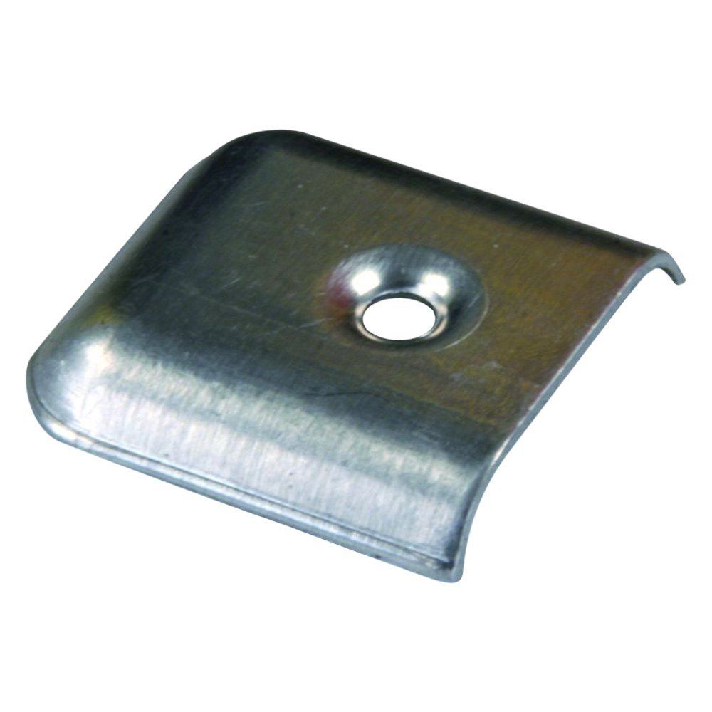 VINYL END CAP - METAL ALU