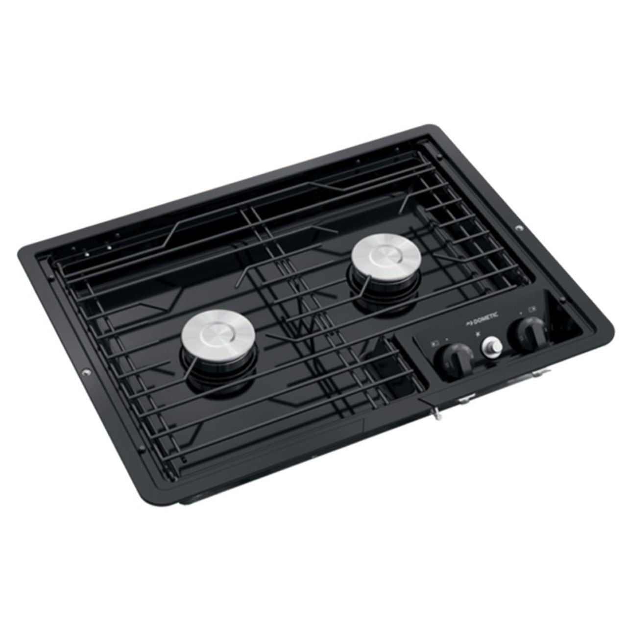 Dometic D21-SEC - 2-Burner Stainless Steel Drop-In Gas Cooktop