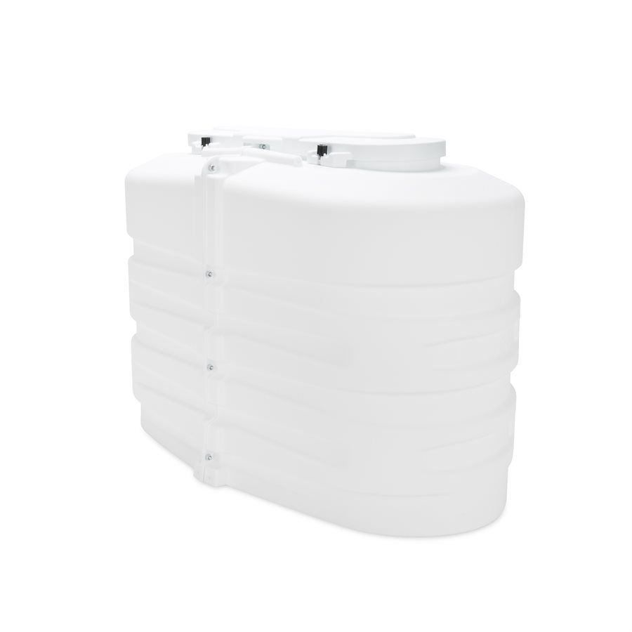 Camco 50503 - Double RV Propane Tank Cover, 20 lb, White