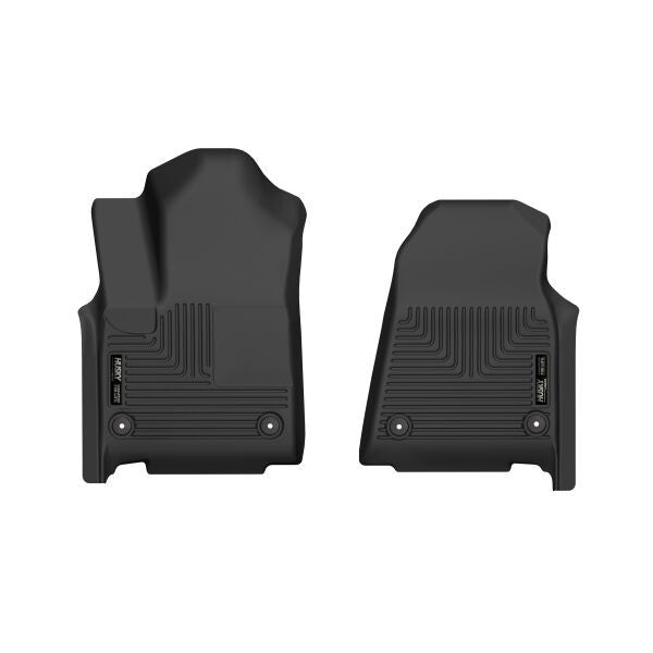 Husky Liners® • 51381 • X-Act Contour • Floor Liners • Black  • Jeep Wagoneer/Grand Wagoneer 22