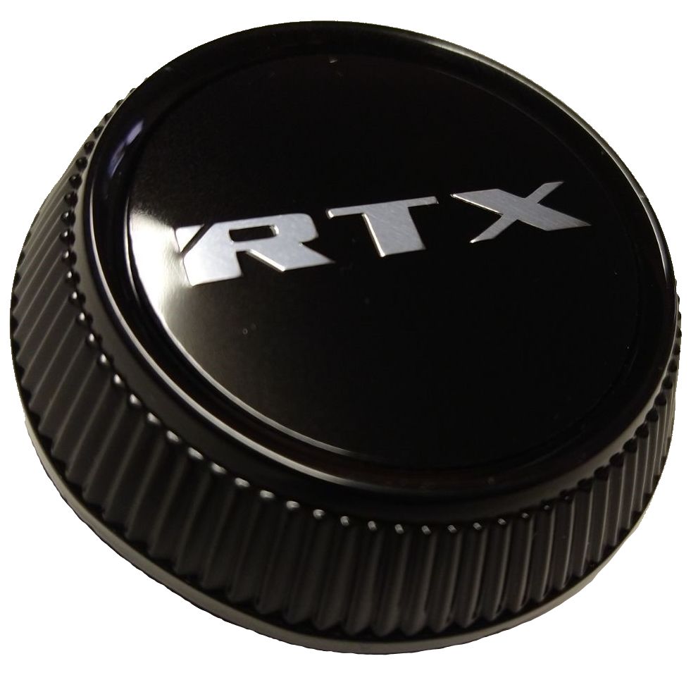 RTX 5314K64RB - Center Cap & Logo Black with RTX Chrome