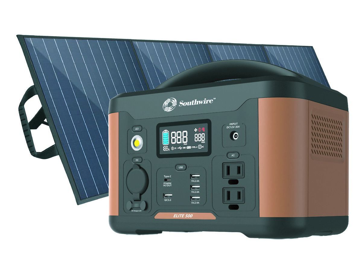 Southwire 53252K - Elite 500 Series™ with Solar Panel Bundle