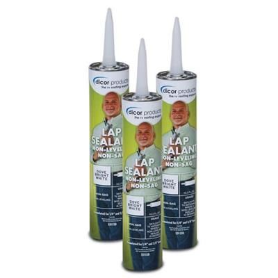 Dicor 551LSD-1 - Non-Sag Lap Sealant Dove (Case of 12 x10.3 oz)