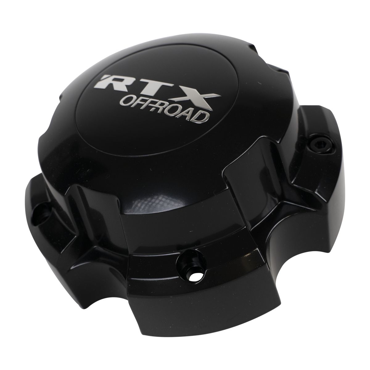 RTX 5905L135CB - Center Cap Satin Black w/ RTX Offroad Chrome with Black Background  M5xL35