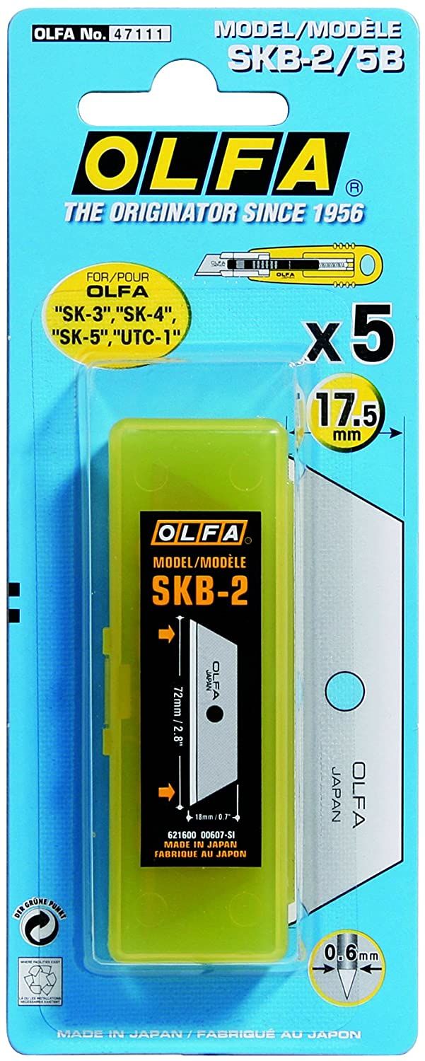 SKB-2/5B Trapezoid Blade, 5-Pack