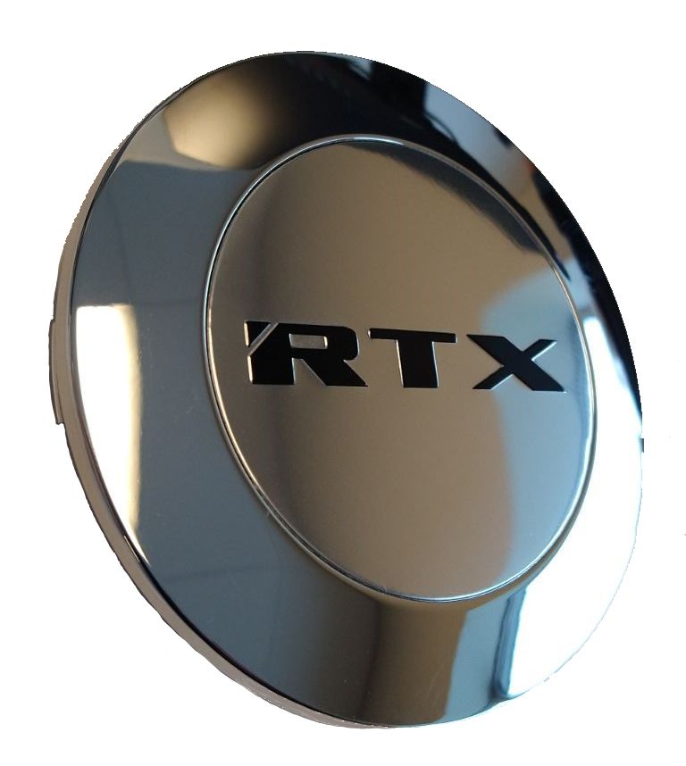 RTX 7748K90RTC - Chrome & Logo with Black RTX Cap