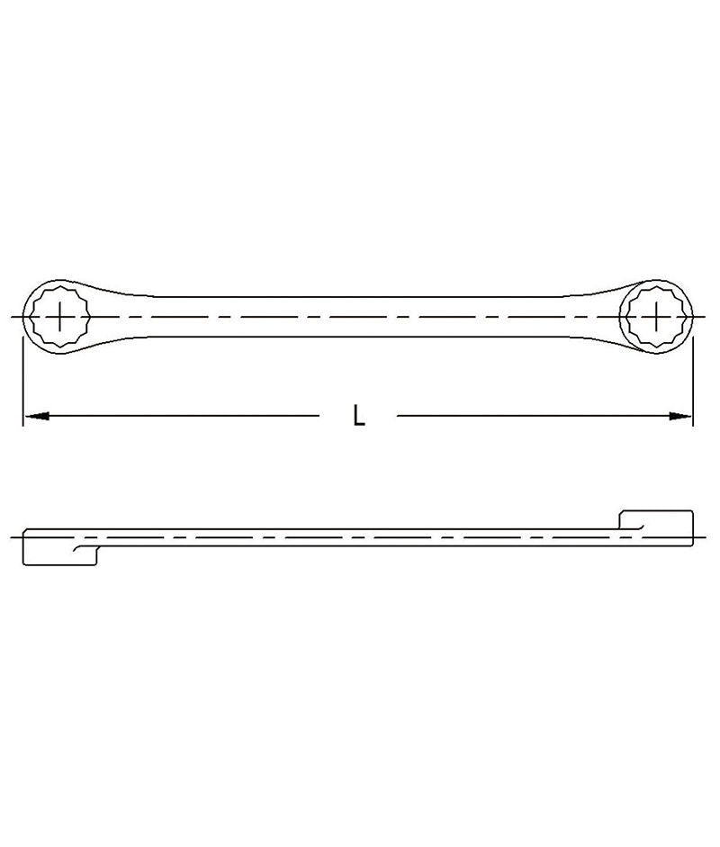 14MM x 17MM EXTRA LONG BOX END WRENCH