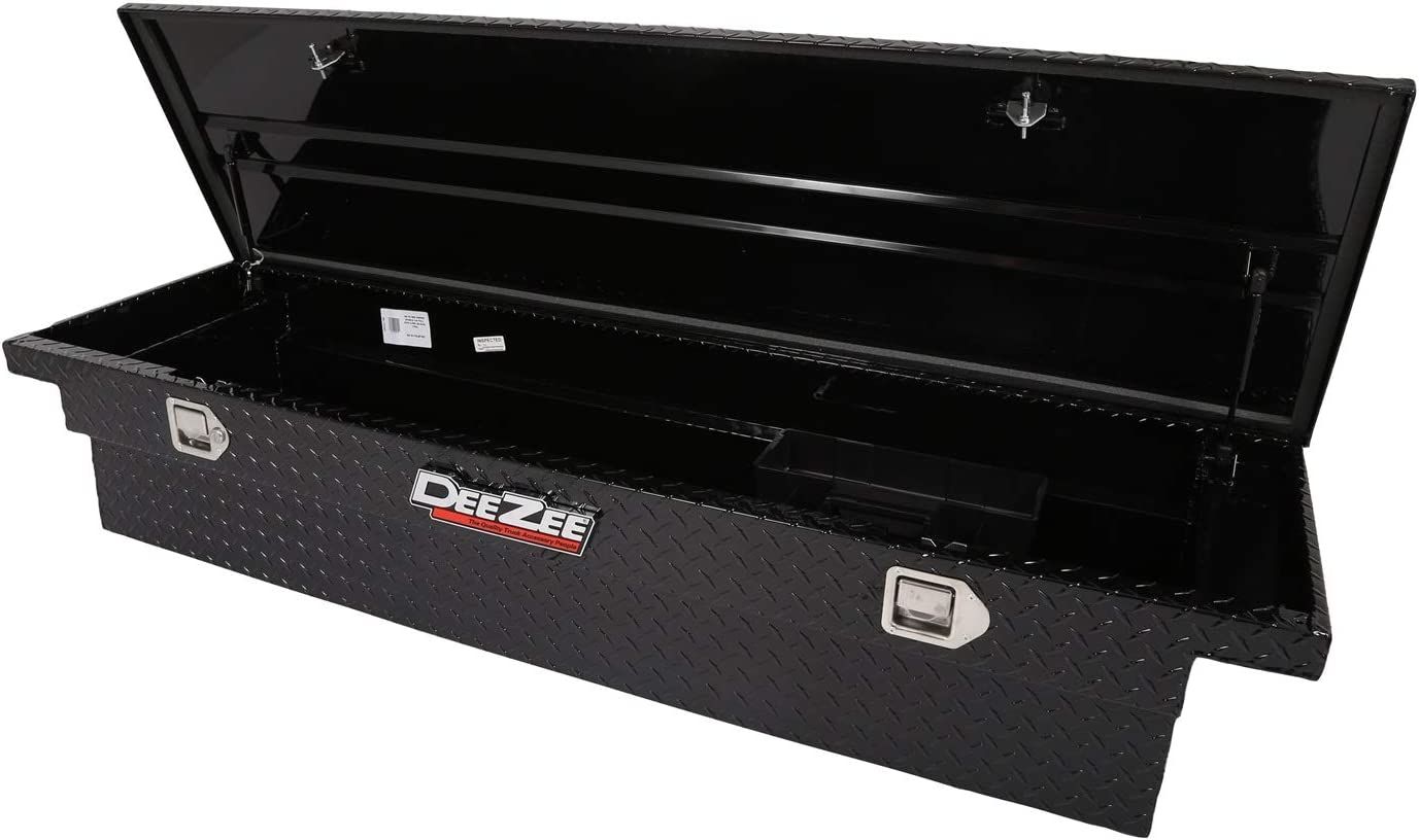 Deezee DZ8170LB - Red Label Crossover Single Lid Universal Black Tool Box