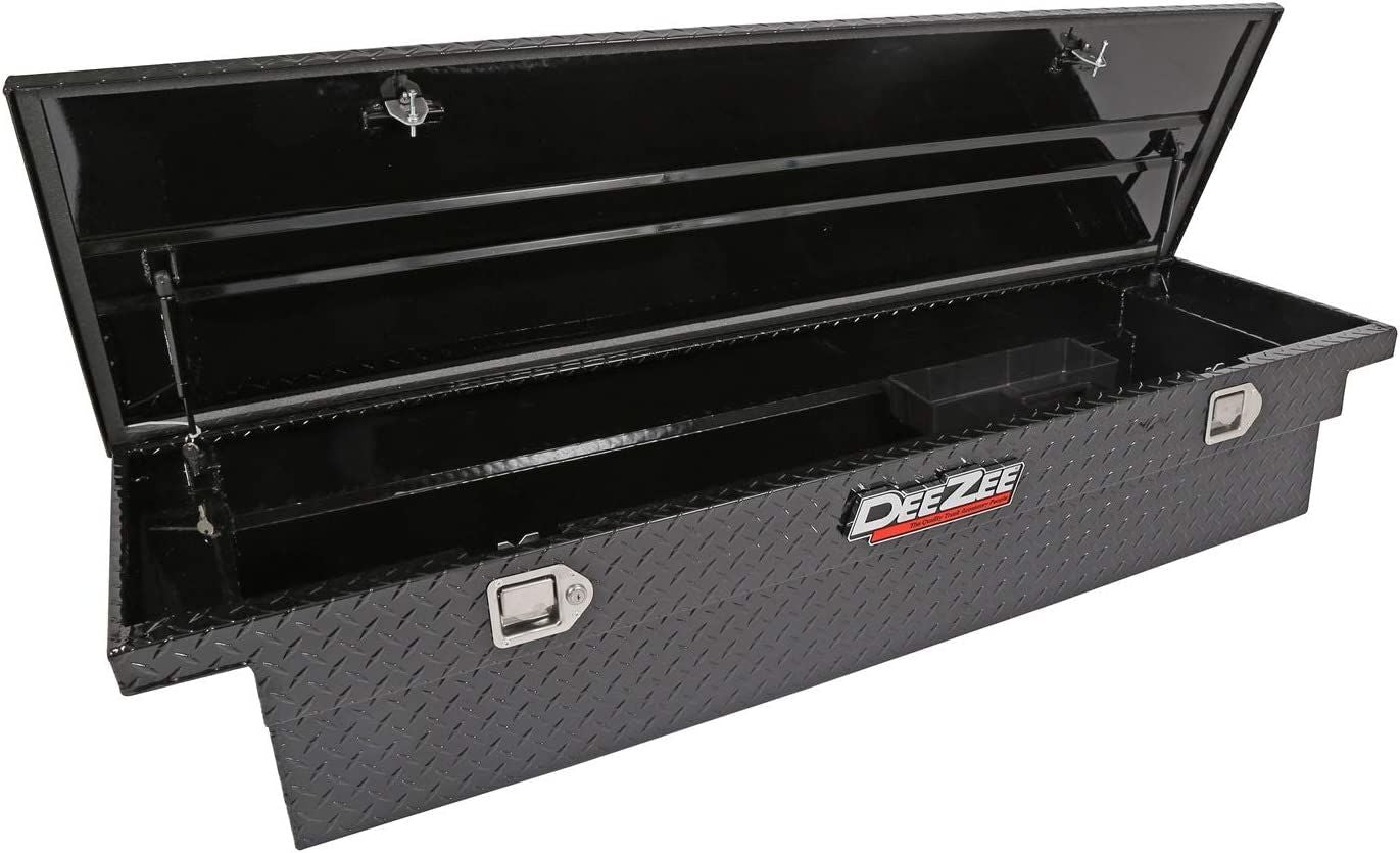 Deezee DZ8170LB - Red Label Crossover Single Lid Universal Black Tool Box