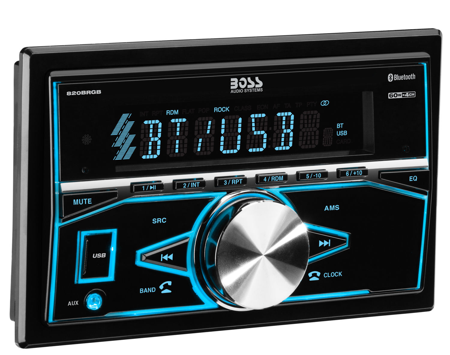 RECEIVER BLUETOOTH  1DIN MP3/AM/FM