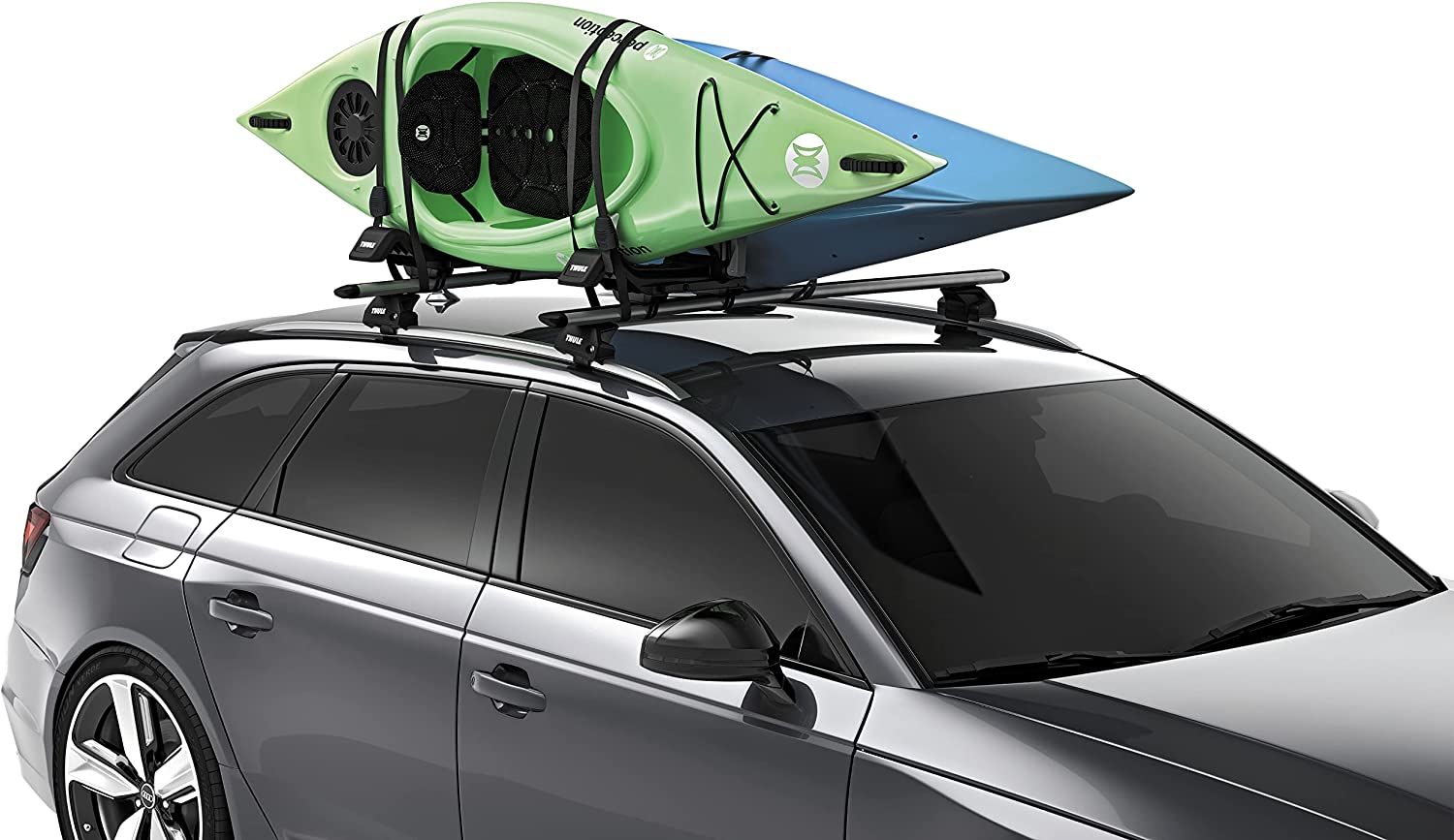 Thule 848004 - Black XTR Kayak J-Style Rack