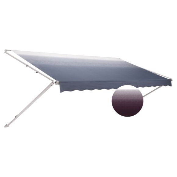 Dometic Corp 848NV16.40TB - 8500 Patio Awning, Maroon, 16', White Weathershield/ White End Cap