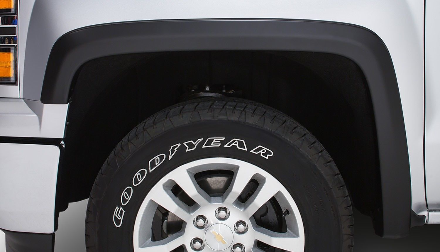 Stampede® • 8626-2 • Original Riderz • Black Fender Flares • Chevrolet Silverado 1500 14-19, 2500/3500 15-19