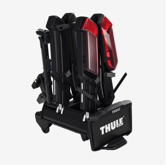 Thule 903211 - Epos 2-Bike Platform Hitch Bike Rack 4 Pin Black/Aluminum with Lights