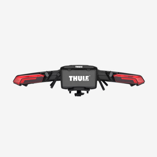 Thule 903211 - Epos 2-Bike Platform Hitch Bike Rack 4 Pin Black/Aluminum with Lights