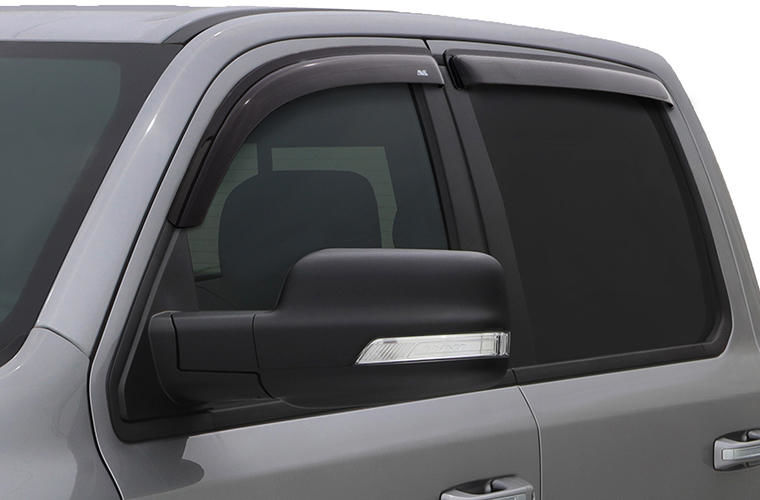 AVS® • 94842 • Dark Smoke Ventvisor • Outside Mount Rain Deflectors • Chevrolet Blazer 19-22