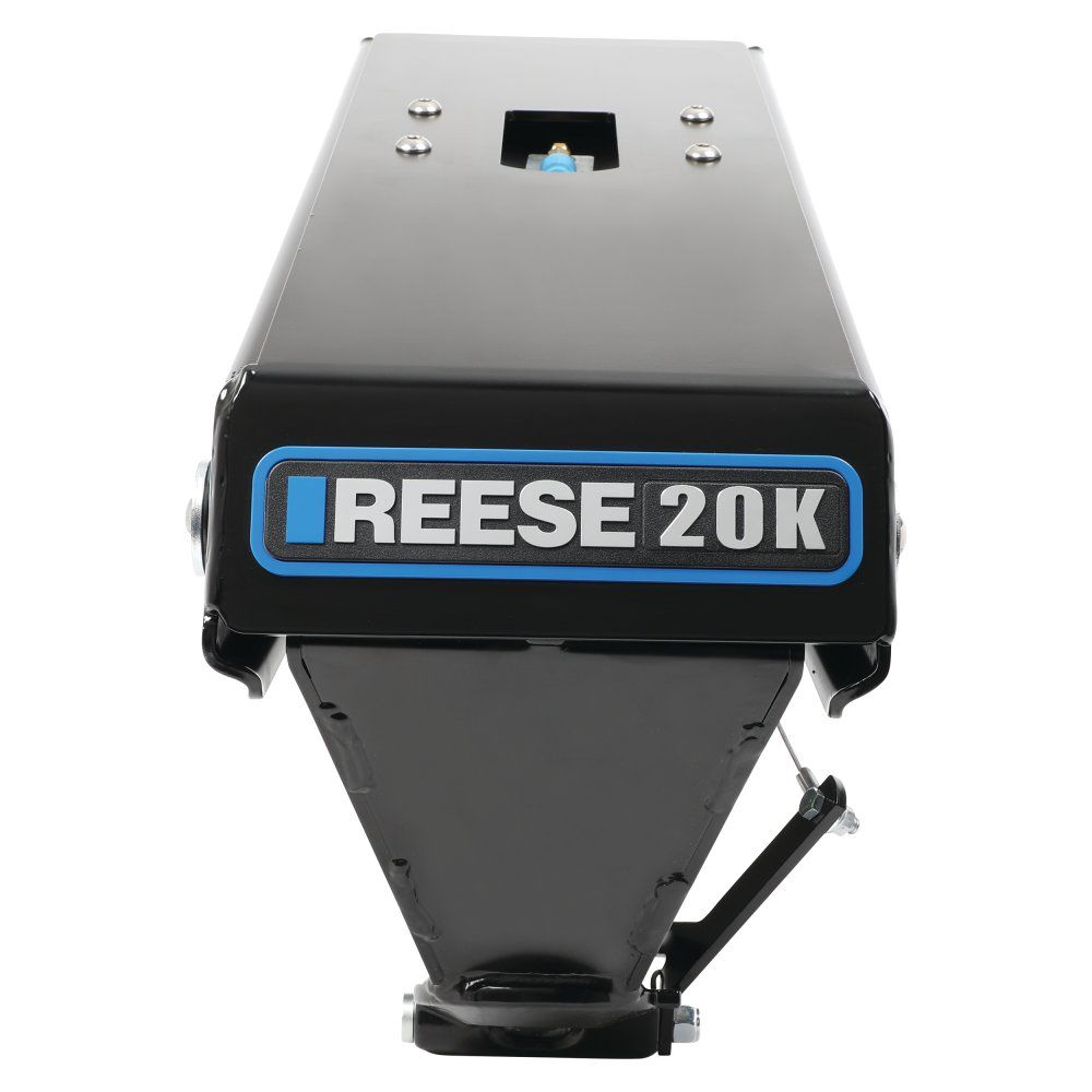 Reese 94920 - Goose Box 5th-Wheel-To-Gooseneck Air Ride Coupler Adapter 20,000 lbs. Capacity, Fits Lippert (1621, 1716, 0719, Rhino), Fabex PB 600 Series