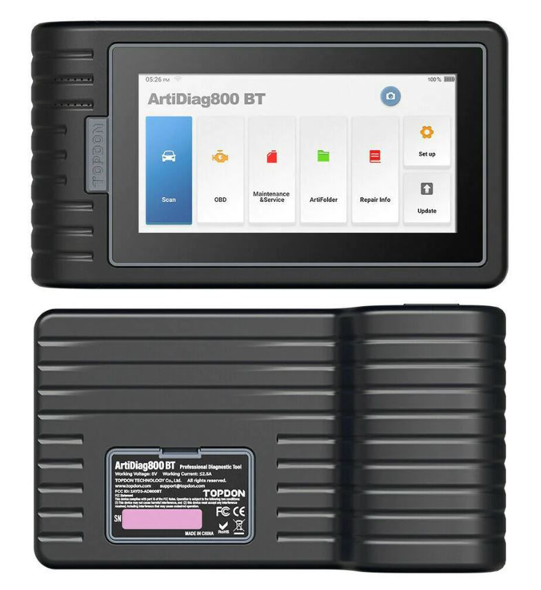 Topdon AD800BT - Diagnostic Scanner ARTIDIAG 800BT