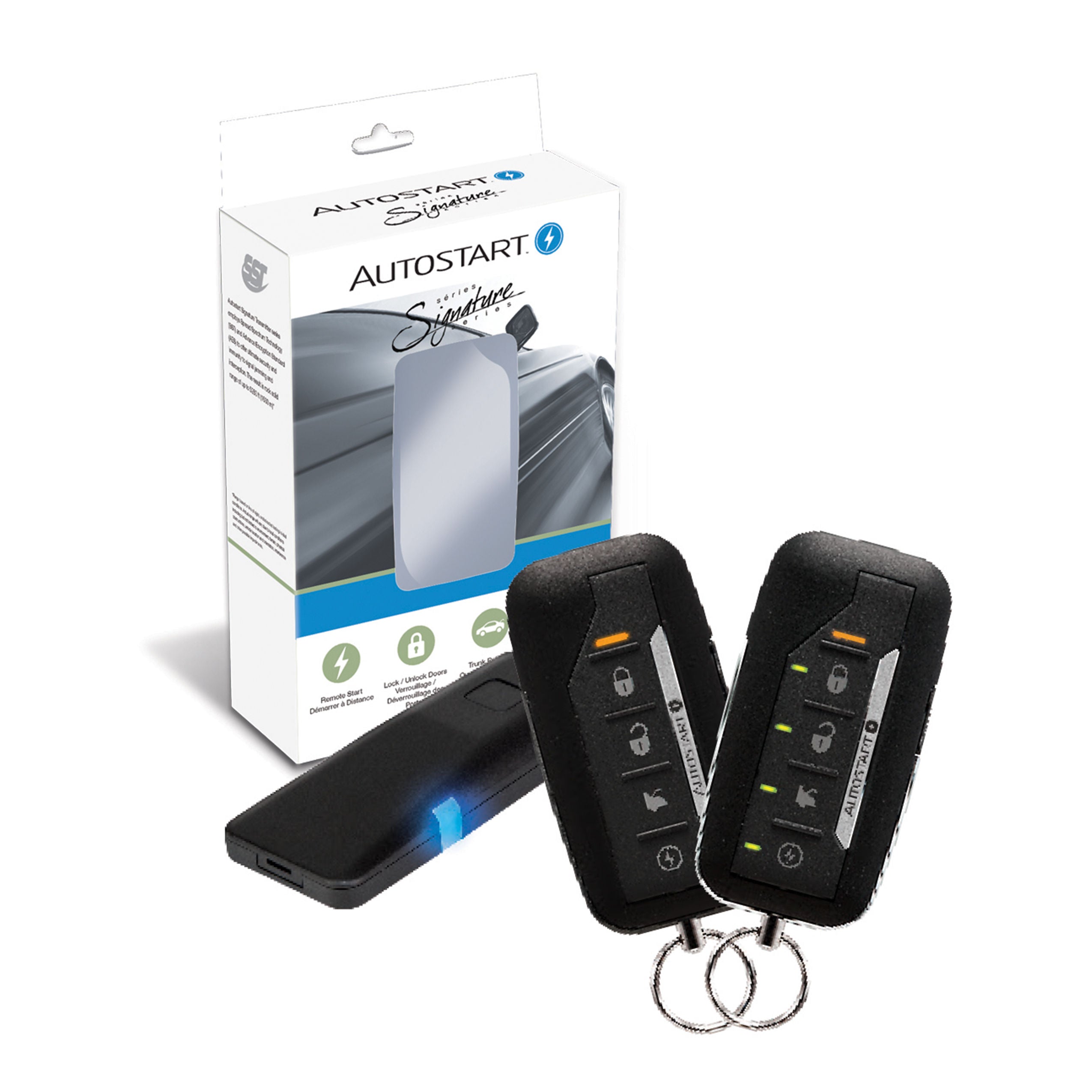 Autostart AS-RFD3520 - Five-button 2-Way LED Autostart DS3/DS4 RF System