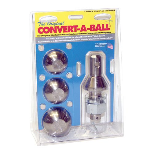 TRAILER BALL SET 1" SHANK, 1-7