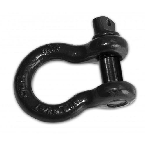 Bulldog Winch BUL20150 - Shackle 3/4" Zinc plated with Black Powder coat finish 9500 lbs